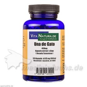Una de Gato 400mg Kapseln, 120 ST – PZN 8811028 из Германии
