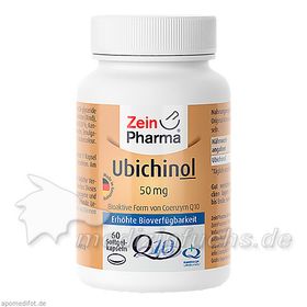 Ubichinol CoQ-10 Kapseln 50mg, 60 ST – PZN 9102038 из Германии