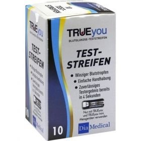 TRUEyou Blutglukose Teststreifen, 10 ST – PZN 9280975 из Германии