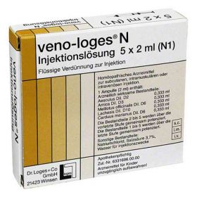 Veno Loges N Injektionslösung Ampullen (5X2 ml) – PZN 686641 из Германии