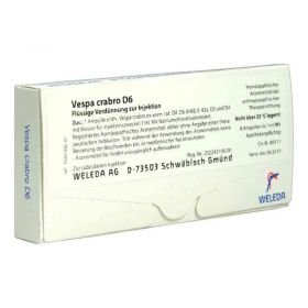 Vespa Crabro D 6 Ampullen (8X1 ml) – PZN 1627238 из Германии
