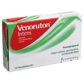 Venoruton intens Filmtabletten (20 stk) – PZN 1867089 из Германии
