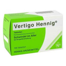 Vertigo Hennig Tabletten (100 stk) – PZN 2161569 из Германии