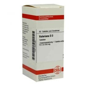 Valeriana D 3 Tabletten (80 stk) – PZN 2637090 из Германии