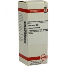 Uva Ursi D 6 Dilution (20 ml) – PZN 2806902 из Германии