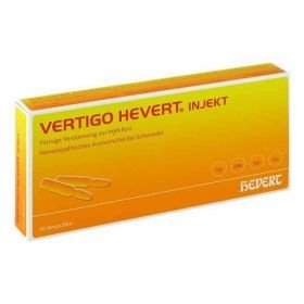 Vertigo Hevert Injekt Ampullen (10 stk) – PZN 4208051 из Германии