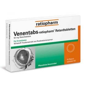 VENENTABS-ratiopharm (50 stk) – PZN 6680763 из Германии