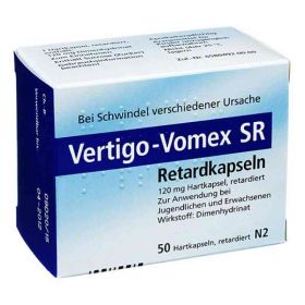 Vertigo-Vomex SR (50 stk) – PZN 6898491 из Германии