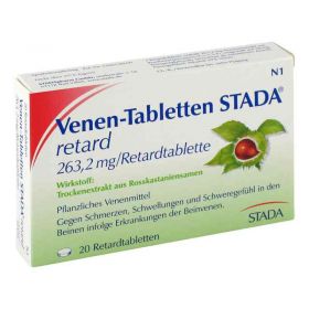 Venen-Tabletten STADA retard (20 stk) – PZN 7549491 из Германии