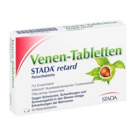 Venen-Tabletten STADA retard (50 stk) – PZN 7549516 из Германии