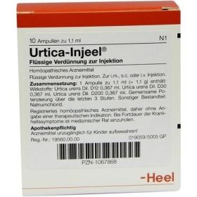 URTICA INJ, 10 ST – PZN 1067868 из Германии