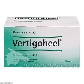 VERTIGOHEEL Ampullen, 50 ST – PZN 1088907 из Германии