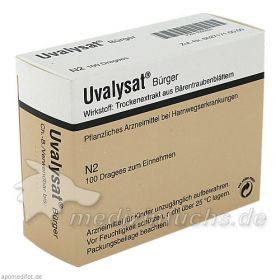 Uvalysat Bürger, 100 ST – PZN 1095824 из Германии