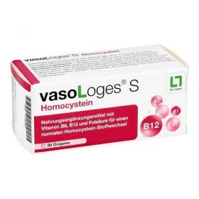 Vasologes S Homocystein Dragees (90 stk) – PZN 11482982 из Германии