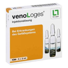 Veno Loges Injektionslösung Ampullen (5X2 ml) – PZN 12355010 из Германии