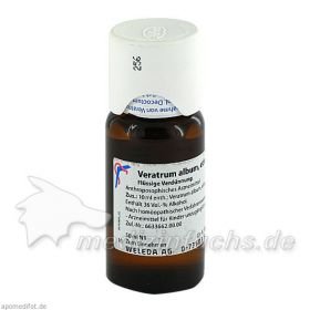VERATRUM ALBUM D 4 Dilution, 50 ML – PZN 1615198 из Германии