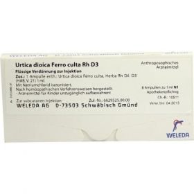 URTICA DIO FE CUL RH D 3, 8X1 ML – PZN 1622169 из Германии