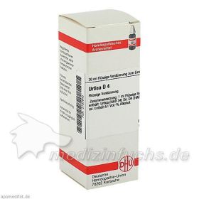 URTICA D 4, 20 ML – PZN 2107943 из Германии