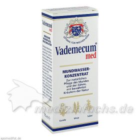 VADEMECUM MED Mundwasser Konzentrat 0888, 75 ML – PZN 3022663 из Германии