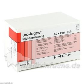 uro-loges Injektionslösung, 50X2 ML – PZN 3023941 из Германии