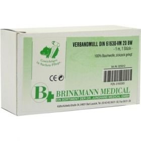 VERBANDMULL 10 cmx1 m zickzack, 1 ST – PZN 3160365 из Германии