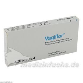 VAGIFLOR Vaginalz, 6 ST – PZN 325788 из Германии