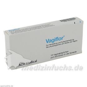 VAGIFLOR Vaginalz, 12 ST – PZN 325794 из Германии