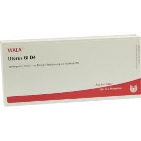 UTERUS GL D 4, 10X1 ML – PZN 3789287 из Германии