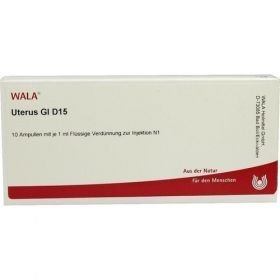 UTERUS GL D15, 10X1 ML – PZN 3789413 из Германии