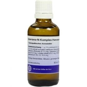 VALERIANA N KOMPLEX Hanosan fl, 50 ML – PZN 4080444 из Германии