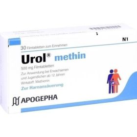 Urol methin, 30 ST – PZN 4167240 из Германии