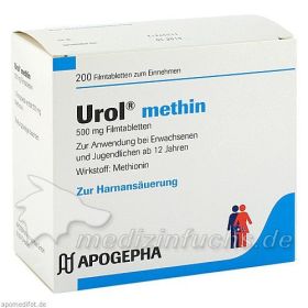 Urol methin, 200 ST – PZN 4167257 из Германии