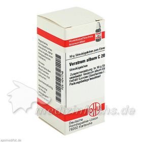 VERATRUM ALBUM C 200 Globuli, 10 G – PZN 4241746 из Германии