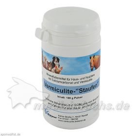 VERMICULITE Staufen Pulver vet., 100 G – PZN 4254482 из Германии