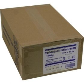 VERBANDZELLSTOFF ZUSCHNITTE hochgebleicht 15x20 cm, 1000 G – PZN 4422844 из Германии