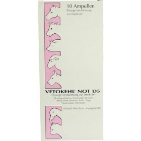 VETOKEHL NOT. D 5 Injektionsl, 10X1 ML – PZN 4599614 из Германии
