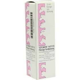 VETOKEHL NOT. D 5 Tropfen vet., 10 ML – PZN 4599637 из Германии