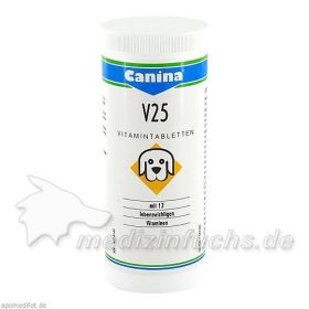V 25 Vitamintabletten vet., 200 G – PZN 4604143 из Германии