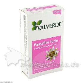 VALVERDE Passiflor forte 425 mg Beruhigungsdragees, 80 ST – PZN 4837427 из Германии