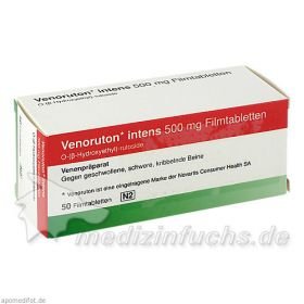 VENORUTON intens Filmtabletten, 50 ST – PZN 4966685 из Германии