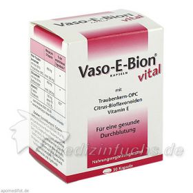 VASO E BION Vital Kapseln, 50 ST – PZN 5870266 из Германии