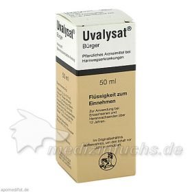 Uvalysat Bürger, 50 ML – PZN 6715390 из Германии