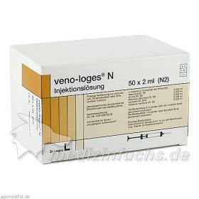 VENO LOGES N Injektionsl, 50X2 ML – PZN 686658 из Германии