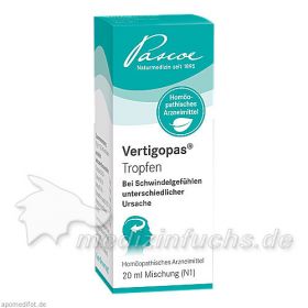 VERTIGOPAS Tropfen, 20 ML – PZN 7113316 из Германии