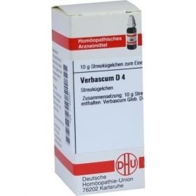 VERBASCUM D 4 Globuli, 10 G – PZN 7183067 из Германии