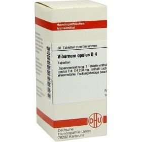 VIBURNUM OPULUS D 4 Tabletten, 80 ST – PZN 7183386 из Германии