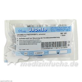 UROMED Katheter-Ventil mit.Adapter 1501, 1 ST – PZN 7198560 из Германии