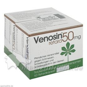 VENOSIN retard Hartkapseln, 100 ST – PZN 7259741 из Германии