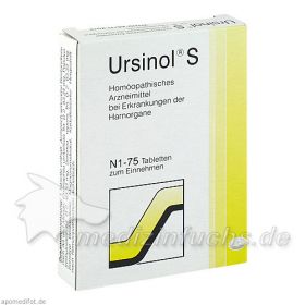 Ursinol S, 75 ST – PZN 73111 из Германии
