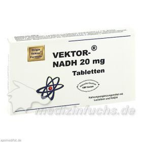VEKTOR NADH 20 mg Lutschtabletten, 30 ST – PZN 7418636 из Германии